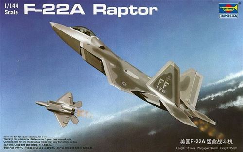 F-22a Raptor - 1:144e - Trumpeter