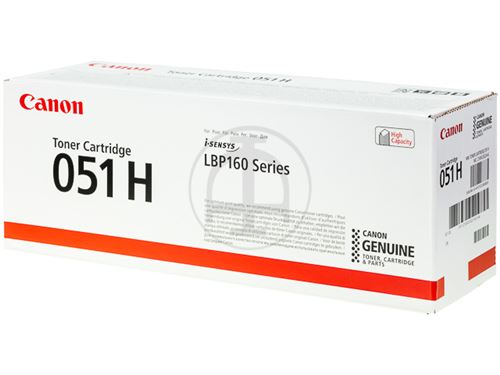Canon 2169C002 approprié pour LBP162DW Toner Noir 051H 4000 côtés 650gr
