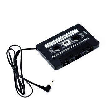 Adaptateur et convertisseur Ineck ® Adaptateur cassette audio voiture à  prise jack 3,5 mm pour iPod/Lecteur MP3