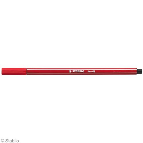 STABILO Pen 68 - stylo feutre premium - ColorParade - rouge/bleu