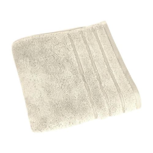 VENT DU SUD Lot de 3 serviettes CALLISTO - 50x90 cm - Blanc lin