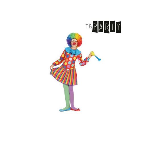 Déguisement pour Enfants Femme clown (Taille 7-9 Ans)