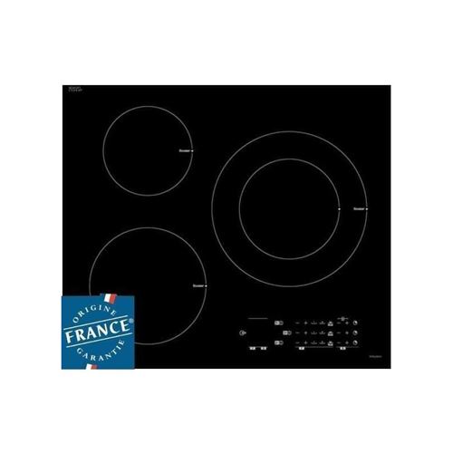 Sauter SPI6361B - Table de cuisson à induction - 3 plaques de cuisson - Niche - largeur : 56 cm - profondeur : 49 cm - noir
