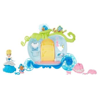 Disney princess - le carrosse de cendrillon (mini poupée 8 cm, accessoires) - 1
