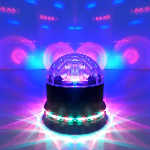 Pack Sono DJ complet ampli + enceintes 500W + Table de mixage + LIGHT  SIXMAGIC LED RVB + LEDSTROBE