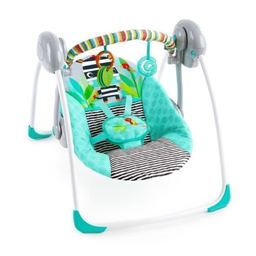 Bright Starts Balancelle Compacte Bebe Zig Zag Zebra
