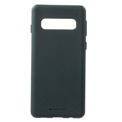 Coque en TPU style lux vert noirâtre pour votre Samsung Galaxy S10