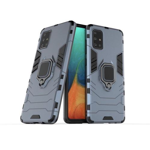 Coque Samsung Galaxy A51 Anti Choc Gris Housse Etui Antichoc Armor Avec Support Magnétique hfs-house®