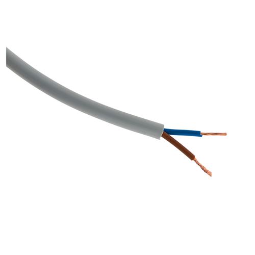 Zenitech Gris - Câble Électrique H05vv-F 2X1,5Mm² - 25M - Image 2
