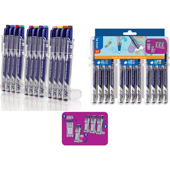 PILOT SET 4 FRIXION FINELINER ASS