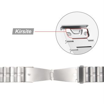 Bracelet Acier Inoxydable Pour Montres Ice-Watch Smart - Compatible Avec Plusieurs Modèles, Réglable 145-208 Mm