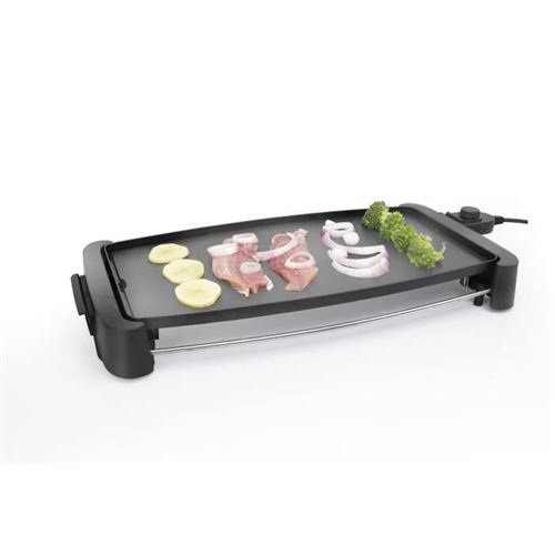 Triomph ETF1600 Plancha Electrique 45x24CM – 1800W, 1800 W, Noir