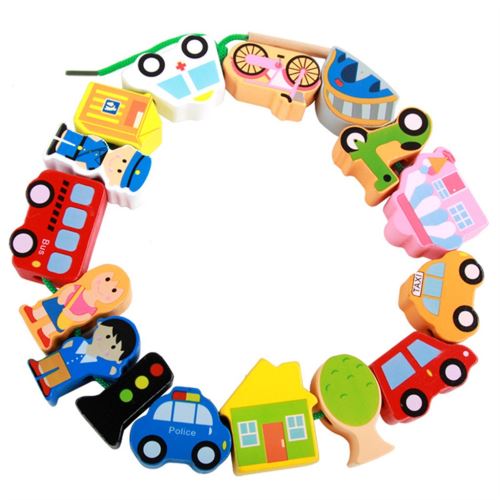 Blocs de Construction pour Enfants en Bois Per les Puzzle Jigsaw Jouet Éducatif pour les Enfants Jmpl139