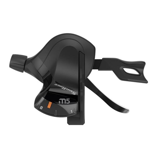 SunRace DLM500 L3 - Manette de changement de vitesse à 3 vitesses, gauche double, noir