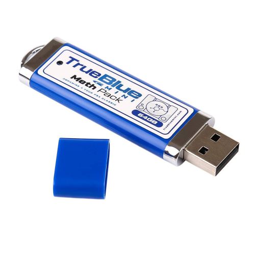 True Blue Mini Meth pack 64GB intégré 101 Jeux pour Playstation Classique Wjsb498
