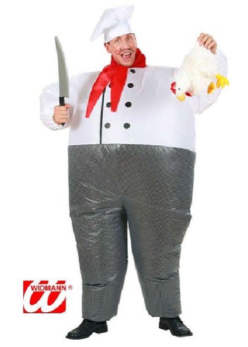 WIDMANN D&eacute;guisement Gonflable de Cuisinier adulte