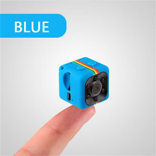 Vision nocturne SQ11 1080P Full HD Mini DV Sport Bleu