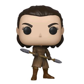 Figurine Funko Pop Game Of Thrones Saison 10 Arya avec lance à deux têtes