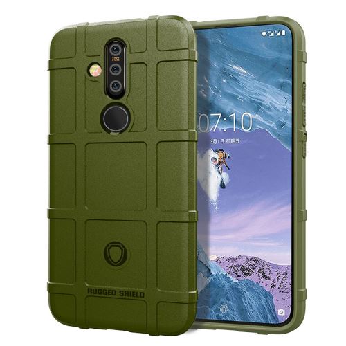 Etui Coque de protection durable anti choc pour Nokia X71 - Vert foncé