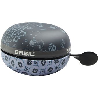 Basil Boheme, sonnette de velo, 80mm Ø, bleu indigo