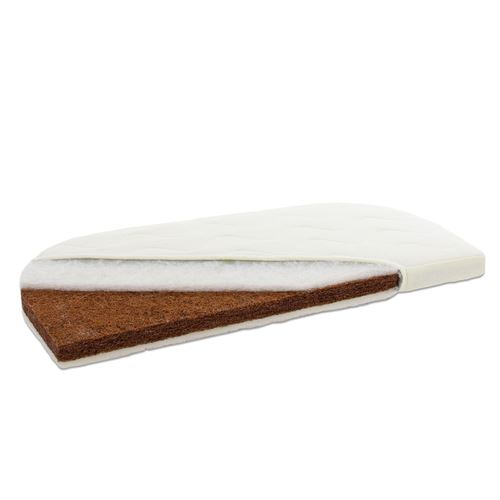 Matelas Greenfirst Coco pour berceau Babybay Comfort et Boxsping Comfort - Blanc