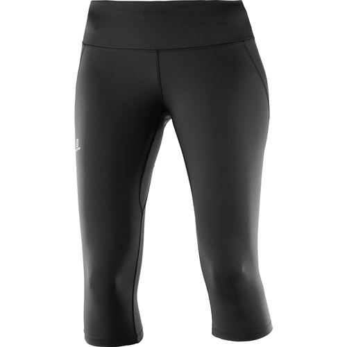 Collant 3/4 polyvalent Femme Agile Mid BLACK XL