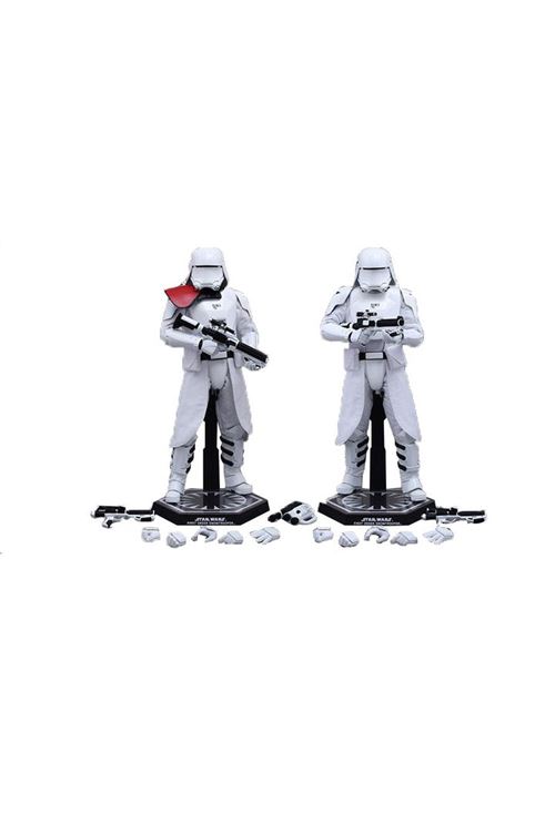 Figurine Hot Toys MMS323 - Star Wars : The Force Awakens - First Order Snowtroopers Officier And First Order Snowtroopers