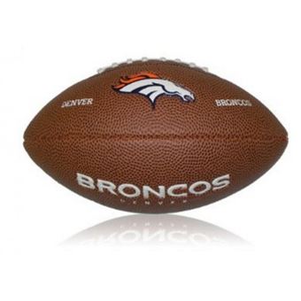 Mini Ballon De Football Americain Wilson Nfl Team Logo Denver