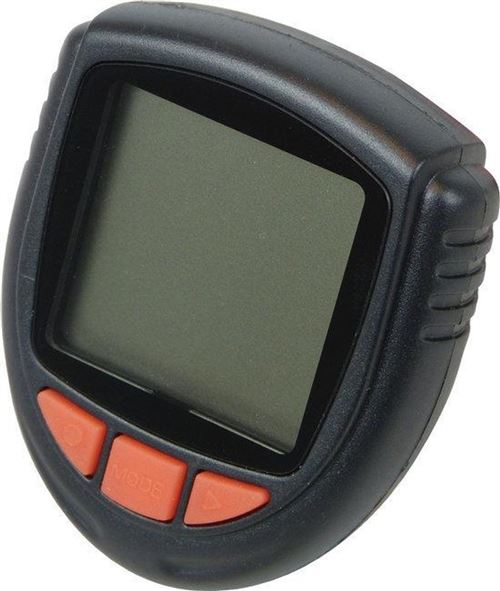 Dyto ordinateur de vélo 5 x 4 cm câblé noir 10 fonctions