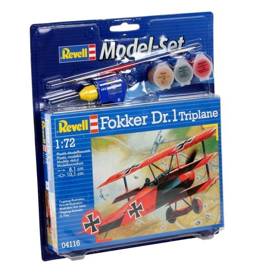 Model Set Fokker DR.1 Triplane
