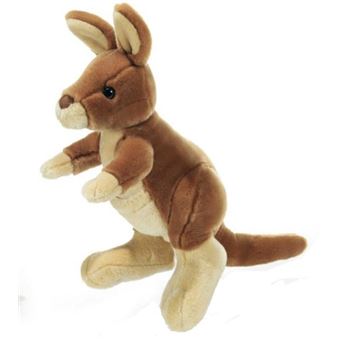 CA Australia Peluche kangourou 28 cm avec Joey : : Jeux