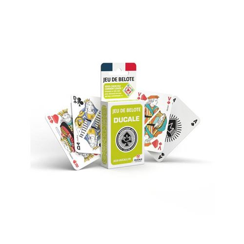 Optic 32 cartes belote ecopack - Petits jeux de cartes