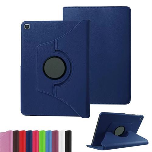 Non Communiqué Bleu Étui Pour Samsung Galaxy Tab A7 10.4 2020 Fonction Support Rotatif 360°