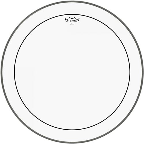 Peau de grosse caisse remo pinstripe 24 - transparente