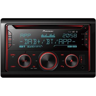 Pioneer autoradio FH-S820dab spotify/DAB+/bluetooth noir - 1