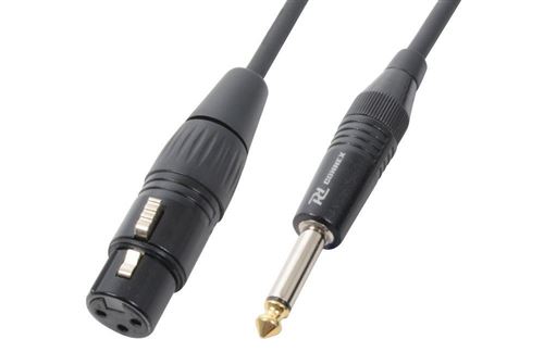 PD Connex Câble audio xlr femelle / jack 6,35 - 12m