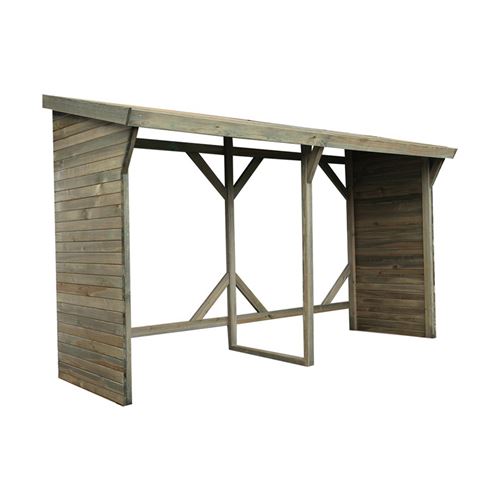 Abri bûches en bois grand modèle Ottawa 5 stères