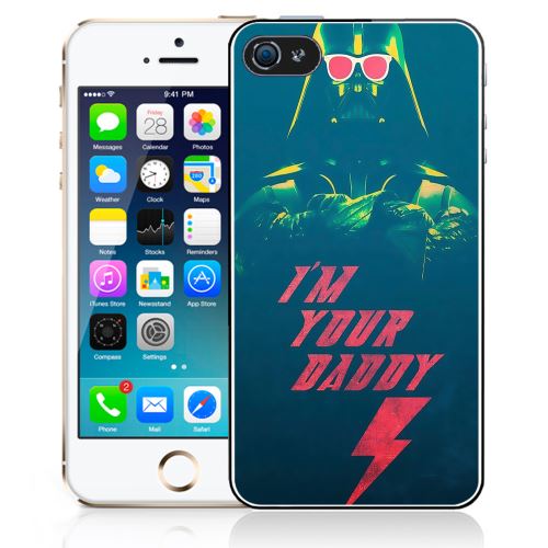 Coque pour iPhone 5C star wars vador im your daddy