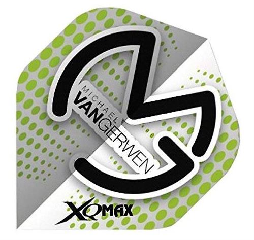 XQ Max Michael van Gerwen vols Standard A gris/vert 3 pièces