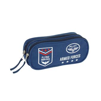 Trousse rectangulaire Viquel Aviator Bleu
