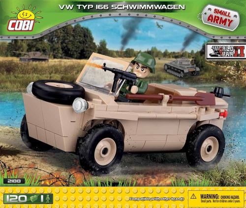 Cobi Kit petite armée VW Swim Truck Type 166 122 pièces 2188