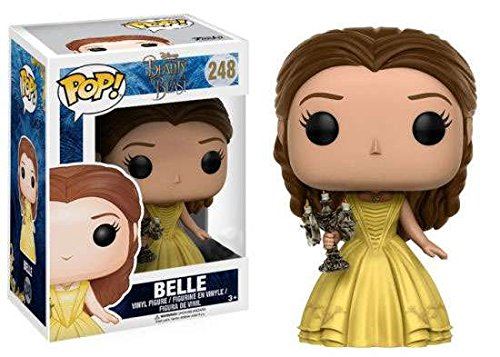 Funko Pop Belle avec Bougeoir # 248 Beauty And The Beast + Protecteur doux