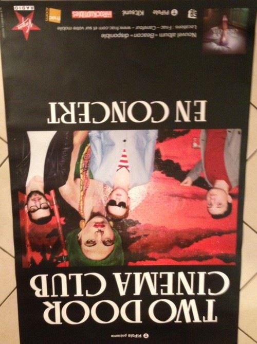 Two Door Cinema Club - 80x120 cm - AFFICHE / POSTER