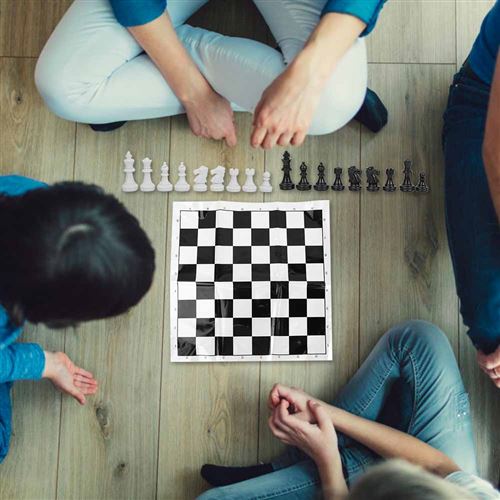 ZHU Jeu D'échecs En Plastique Jeu D'échecs International Jeu D'échecs Complet Et pratique ZHU Jeu D'échecs En Plastique Jeu D'échecs International Jeu D'échecs Complet Et pratique
