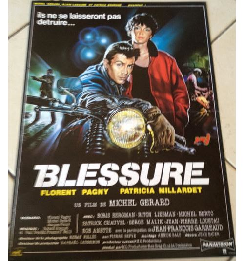 1985 - Blessure AFFICHE CINEMA ORIGINALE