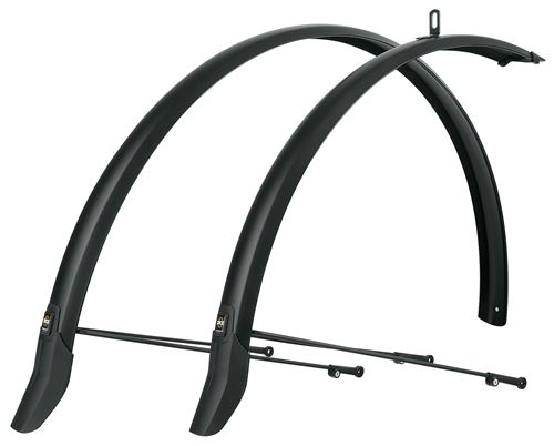 SKS FENDER SET BLUEMELS PRIMUS PLASTIQUE 28 pouces noir