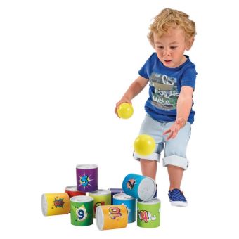 écoiffier jeter jeu de lancer 12 pièces