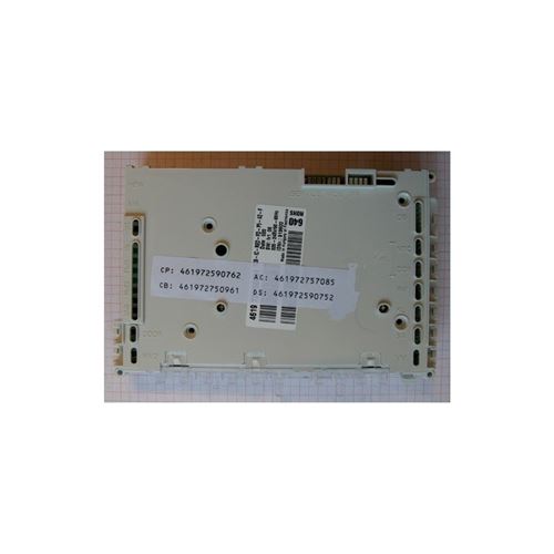 Platine Control Non Programme (Vierge) Sam Basic Icred Fd pour Lave Vaisselle Whirlpool
