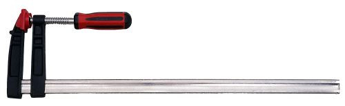 Connex COX867600 Serre-joint avec manche 2-composants, Argent/noir/rouge, 600 x 120 mm