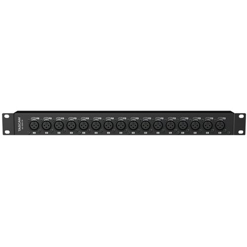 Tascam BO-16DX/IN - Boîtier connexion 16 entrées symétriques XLR femelles vers Sub D 25